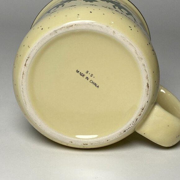 Vermont Moose Coffee Mug Cup Ceramic Heavy Speckled Wildlife Travel Souvenir - Picture 6 of 7